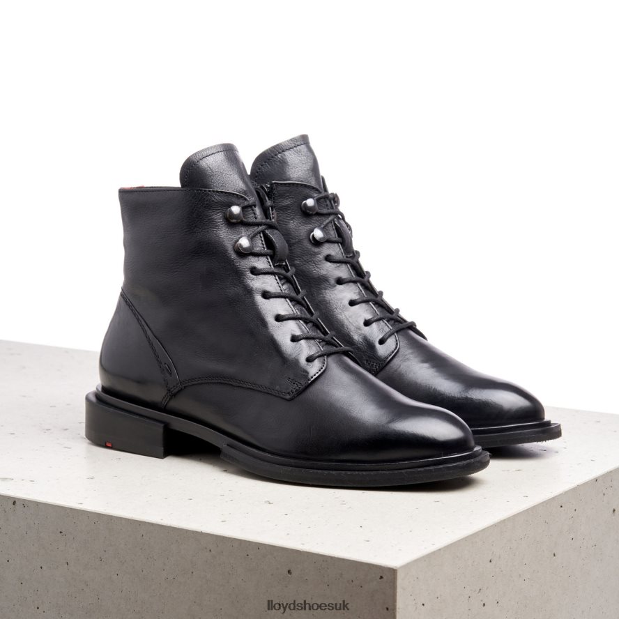 LLOYD Women sheep leather ANKLE BOOTS H4BXXT1001 Shoes black
