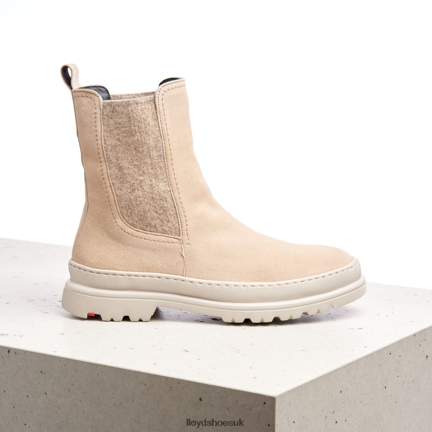 LLOYD Women slip-on ANKLE BOOTS H4BXXT924 Shoes beige