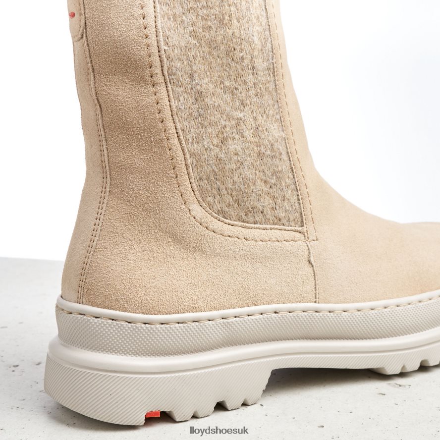 LLOYD Women slip-on ANKLE BOOTS H4BXXT924 Shoes beige