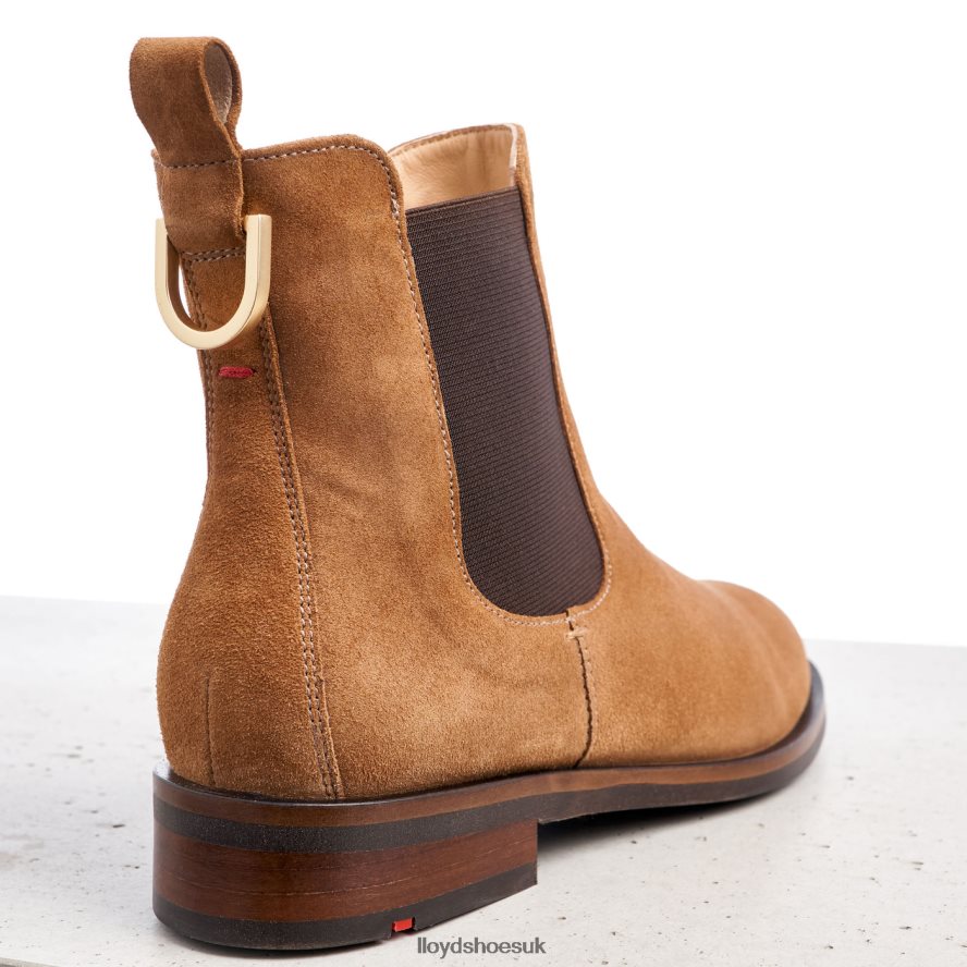 LLOYD Women slip-on ANKLE BOOTS H4BXXT967 Shoes brown