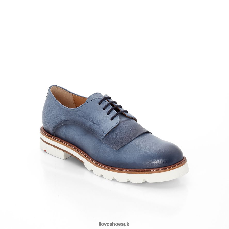 LLOYD Women CASUAL LACE UP HALF SHOES H4BXXT1186 Shoes blue