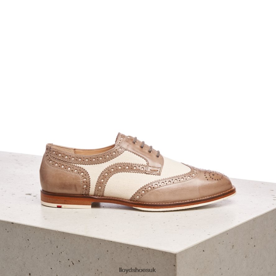 LLOYD Women LACE LEATHER HALF SHOES H4BXXT1065 Shoes beige