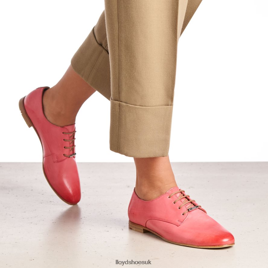 LLOYD Women LACE SMOOTH LEATHER HALF SHOES H4BXXT1093 Shoes pink