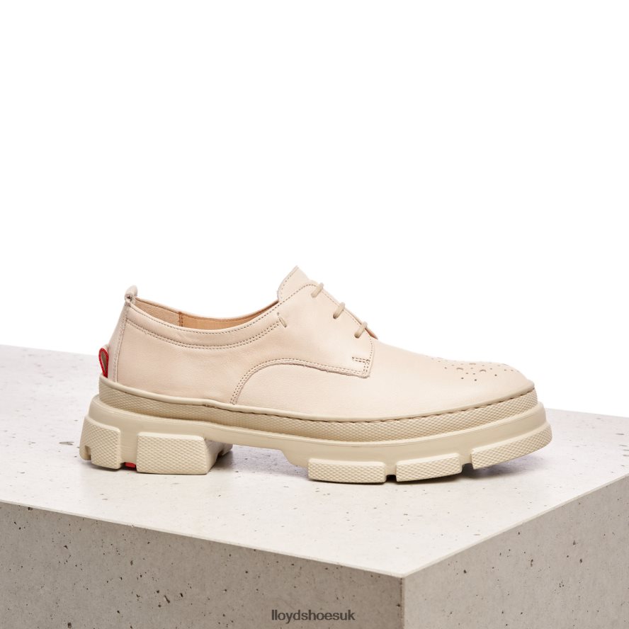 LLOYD Women LACE SMOOTH LEATHER HALF SHOES H4BXXT1178 Shoes beige