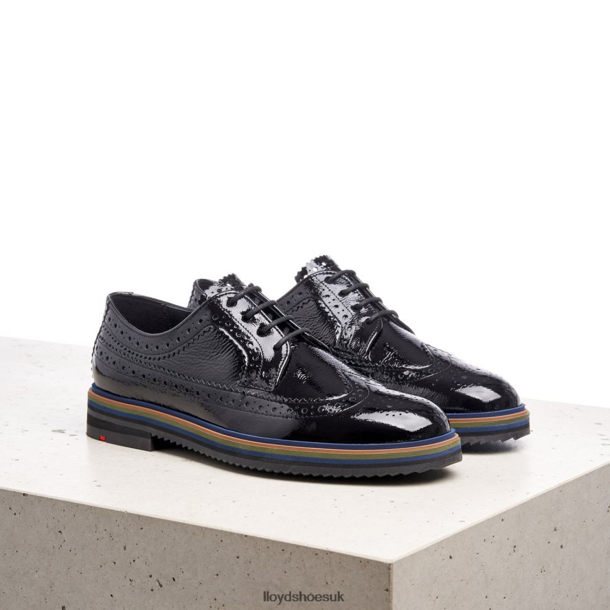 LLOYD Women LACE UP HALF SHOES H4BXXT1043 Shoes black
