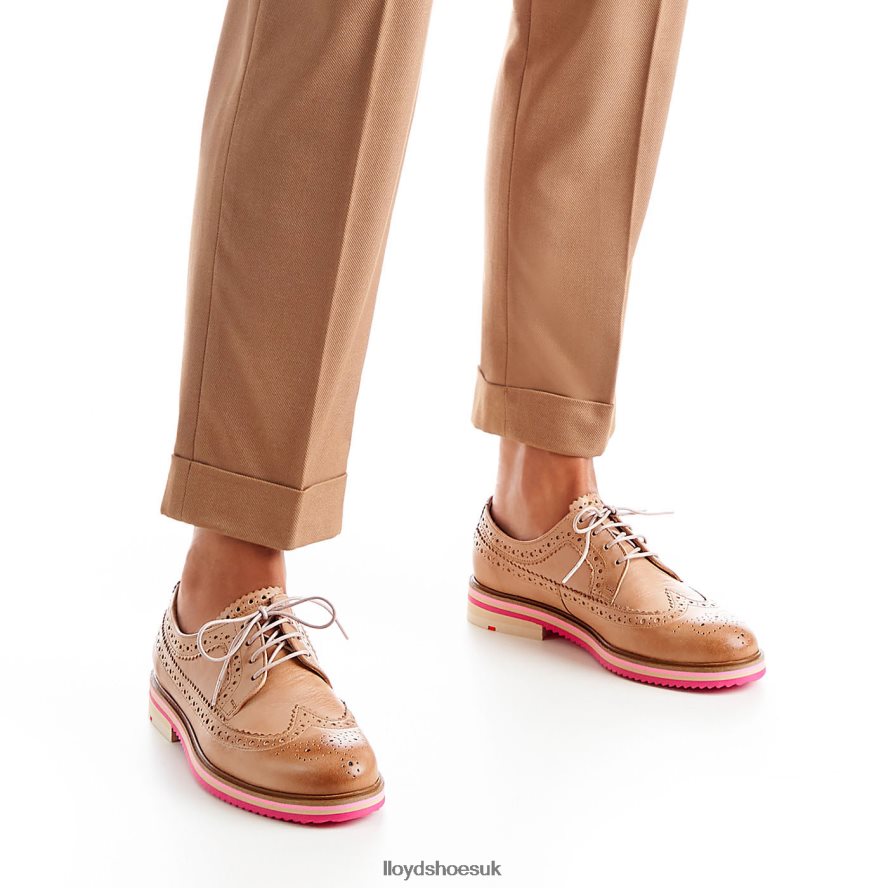 LLOYD Women LACE UP HALF SHOES H4BXXT1063 Shoes brown