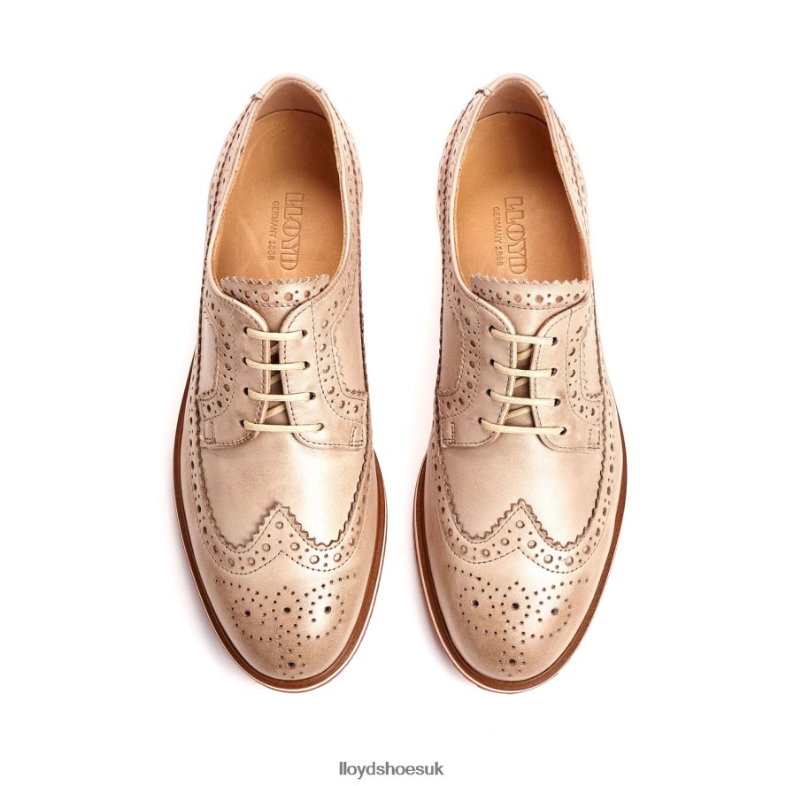 LLOYD Women LEATHER LACE HALF SHOES H4BXXT1008 Shoes beige