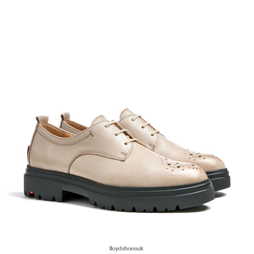 LLOYD Women LEATHER LACE HALF SHOES H4BXXT1029 Shoes beige