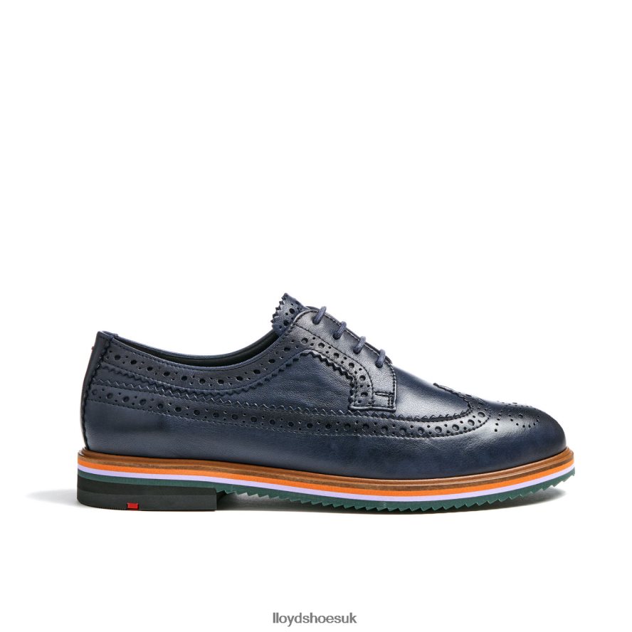 LLOYD Women LEATHER LACE HALF SHOES H4BXXT1033 Shoes blue
