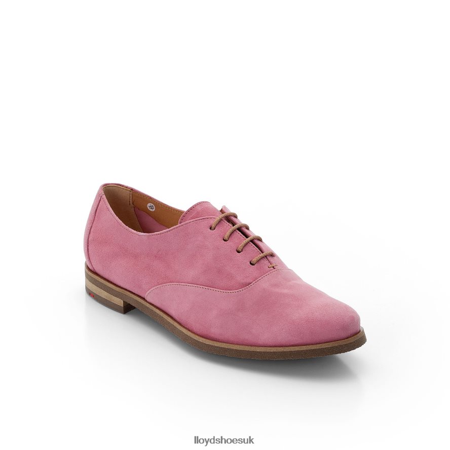LLOYD Women ROGH LEATHER LACE HALF SHOES H4BXXT1183 Shoes red