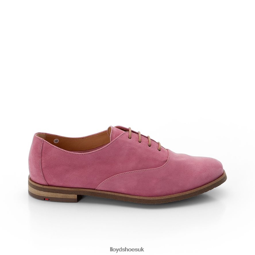 LLOYD Women ROGH LEATHER LACE HALF SHOES H4BXXT1183 Shoes red