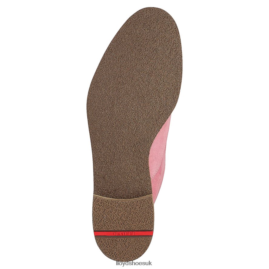 LLOYD Women ROGH LEATHER LACE HALF SHOES H4BXXT1183 Shoes red