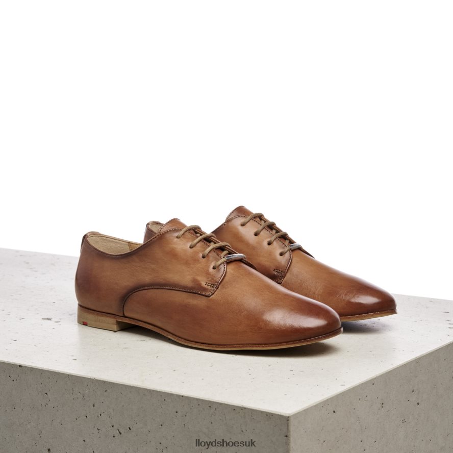 LLOYD Women SMOOTH LEATHER LACE HALF SHOES H4BXXT1067 Shoes brown