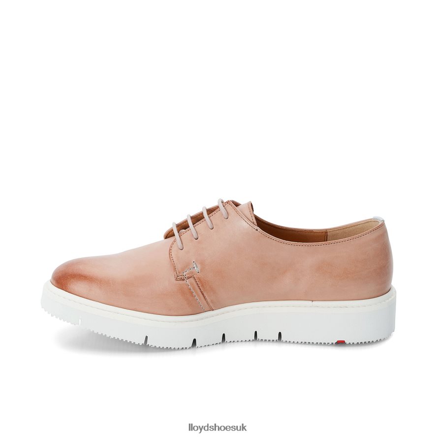 LLOYD Women SMOOTH LEATHER LACE HALF SHOES H4BXXT1180 Shoes beige