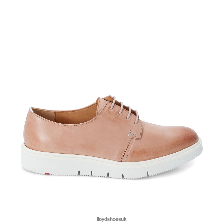 LLOYD Women SMOOTH LEATHER LACE HALF SHOES H4BXXT1180 Shoes beige