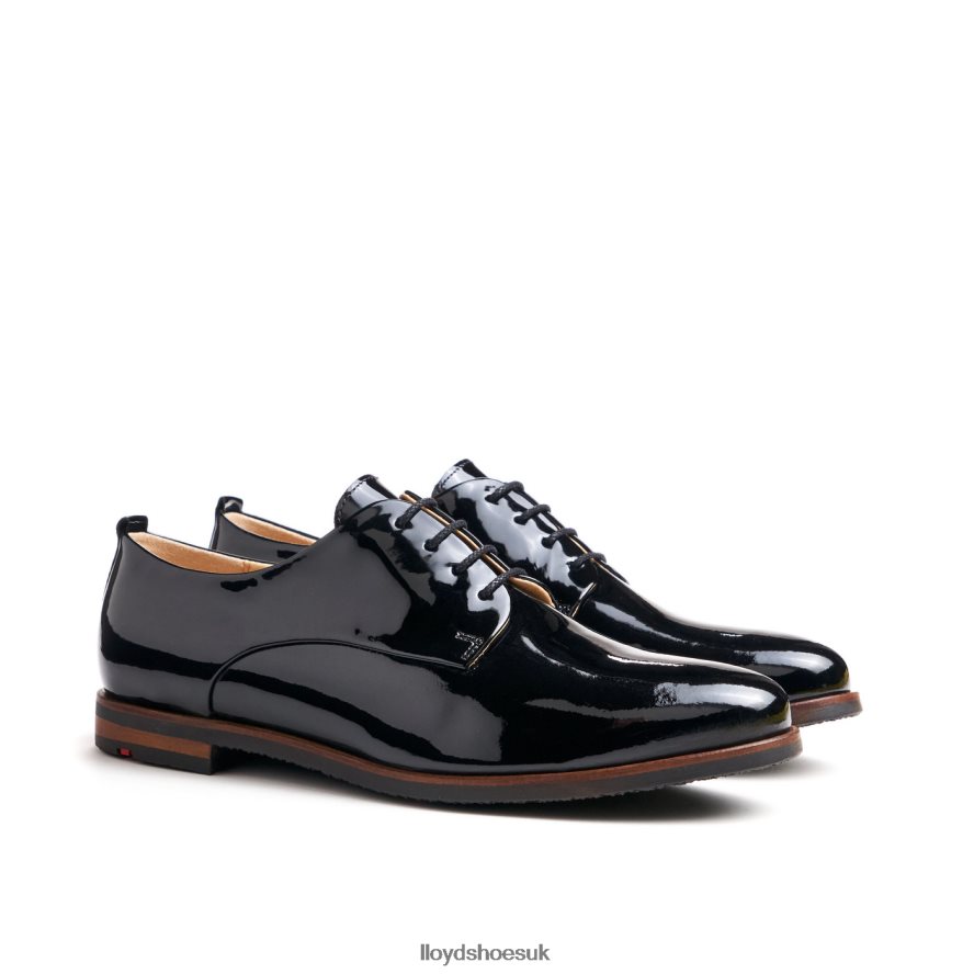 LLOYD Women SPOTY LACE UP HALF SHOES H4BXXT1047 Shoes black