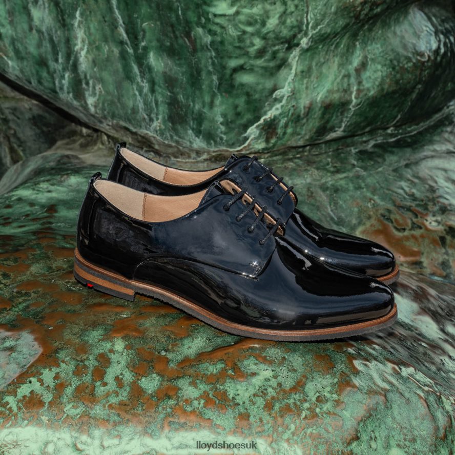 LLOYD Women SPOTY LACE UP HALF SHOES H4BXXT1047 Shoes black