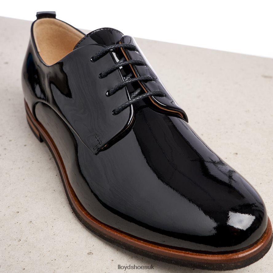 LLOYD Women SPOTY LACE UP HALF SHOES H4BXXT1047 Shoes black