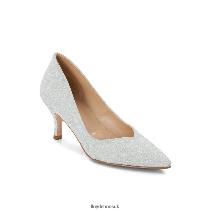 LLOYD Women LEATHER EFFECT PUMPS H4BXXT1100 Shoes silver