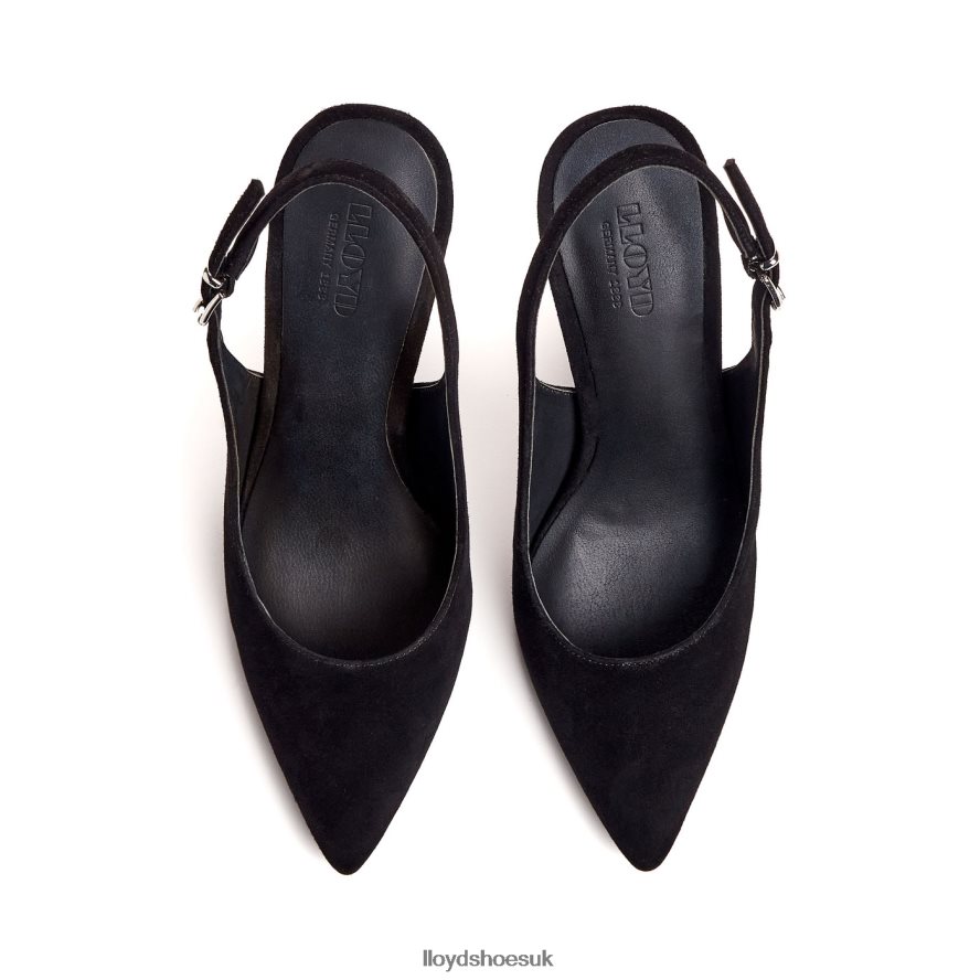 LLOYD Women ROUGH LEATHER PUMPS H4BXXT1012 Shoes black