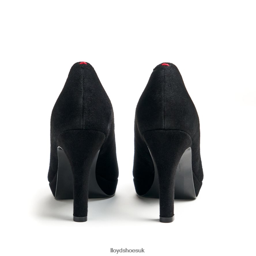 LLOYD Women ROUGH LEATHER PUMPS H4BXXT1016 Shoes black