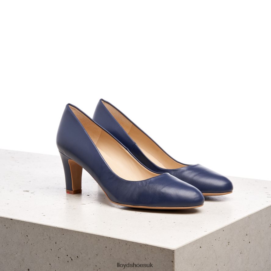 LLOYD Women ROUGH LEATHER PUMPS H4BXXT1052 Shoes blue