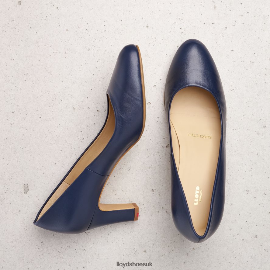 LLOYD Women ROUGH LEATHER PUMPS H4BXXT1052 Shoes blue
