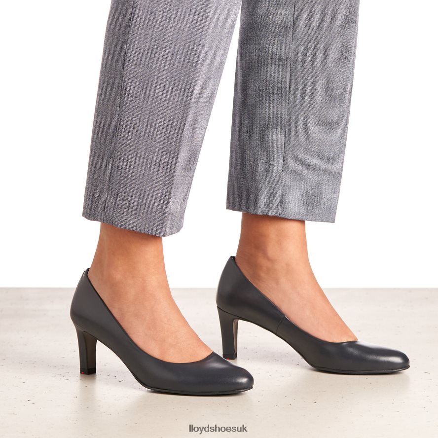 LLOYD Women ROUGH LEATHER PUMPS H4BXXT1062 Shoes blue