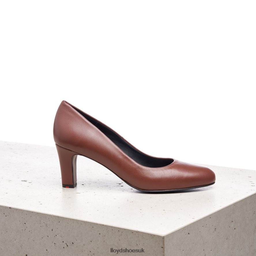LLOYD Women SMOOTH LEATHER PUMPS H4BXXT1050 Shoes brown