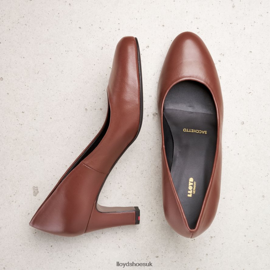 LLOYD Women SMOOTH LEATHER PUMPS H4BXXT1050 Shoes brown