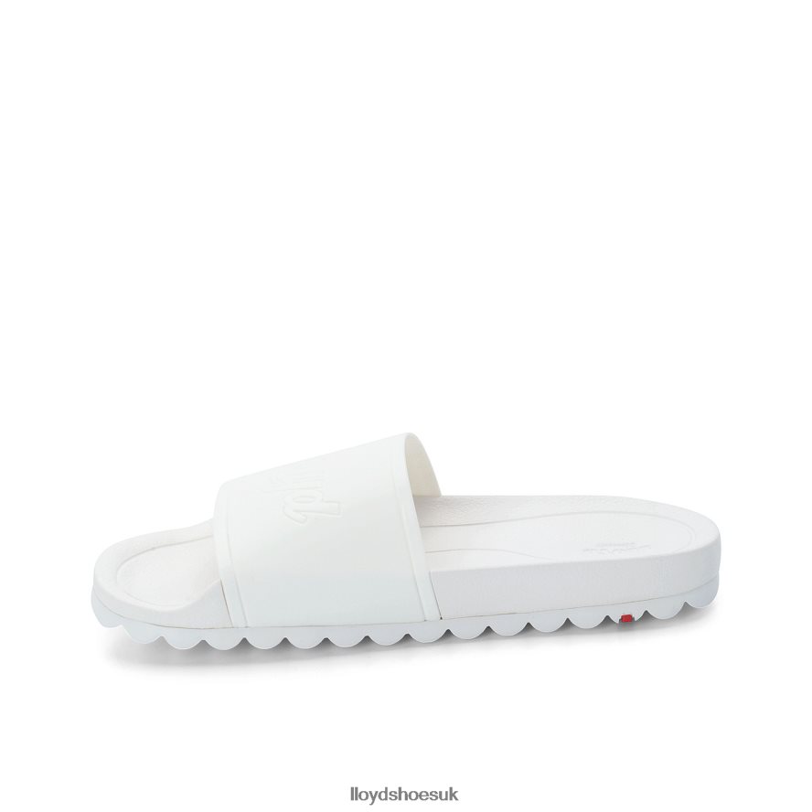 LLOYD Women BATH SLIDES H4BXXT1316 Shoes white