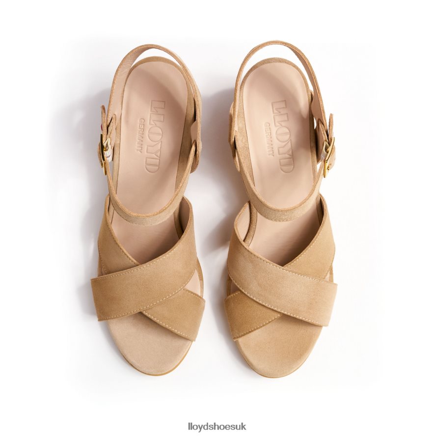LLOYD Women BREEZY SANDALS H4BXXT1157 Shoes beige