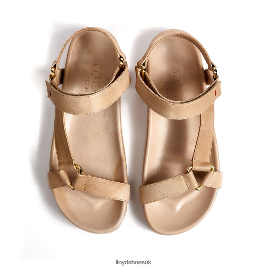 LLOYD Women BREEZY SANDALS H4BXXT1200 Shoes beige