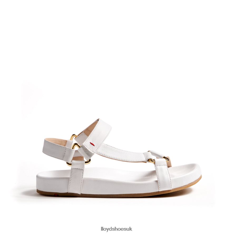 LLOYD Women BREEZY SANDALS H4BXXT1205 Shoes white