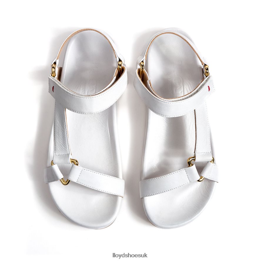 LLOYD Women BREEZY SANDALS H4BXXT1205 Shoes white