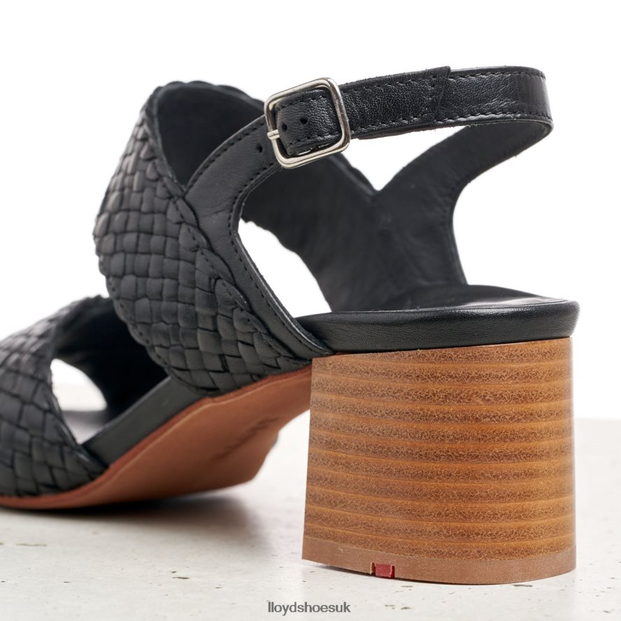 LLOYD Women LEATHER SANDALE H4BXXT1201 Shoes black