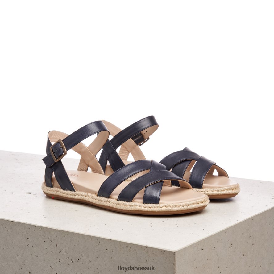 LLOYD Women LEATHER SANDALE H4BXXT1209 Shoes blue
