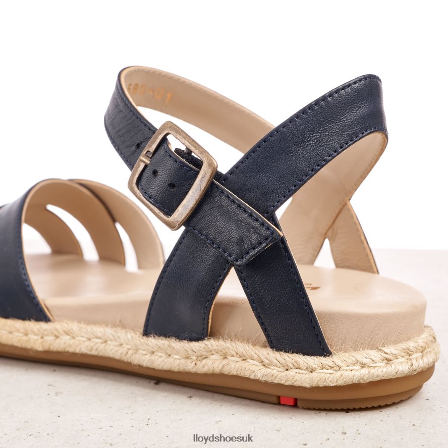 LLOYD Women LEATHER SANDALE H4BXXT1209 Shoes blue