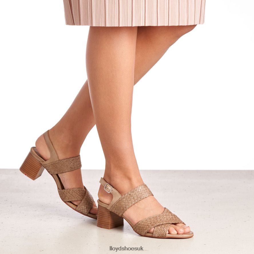 LLOYD Women LEATHER SANDALE H4BXXT1217 Shoes beige