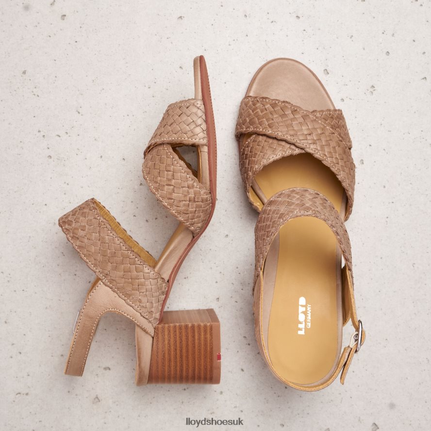LLOYD Women LEATHER SANDALE H4BXXT1217 Shoes beige