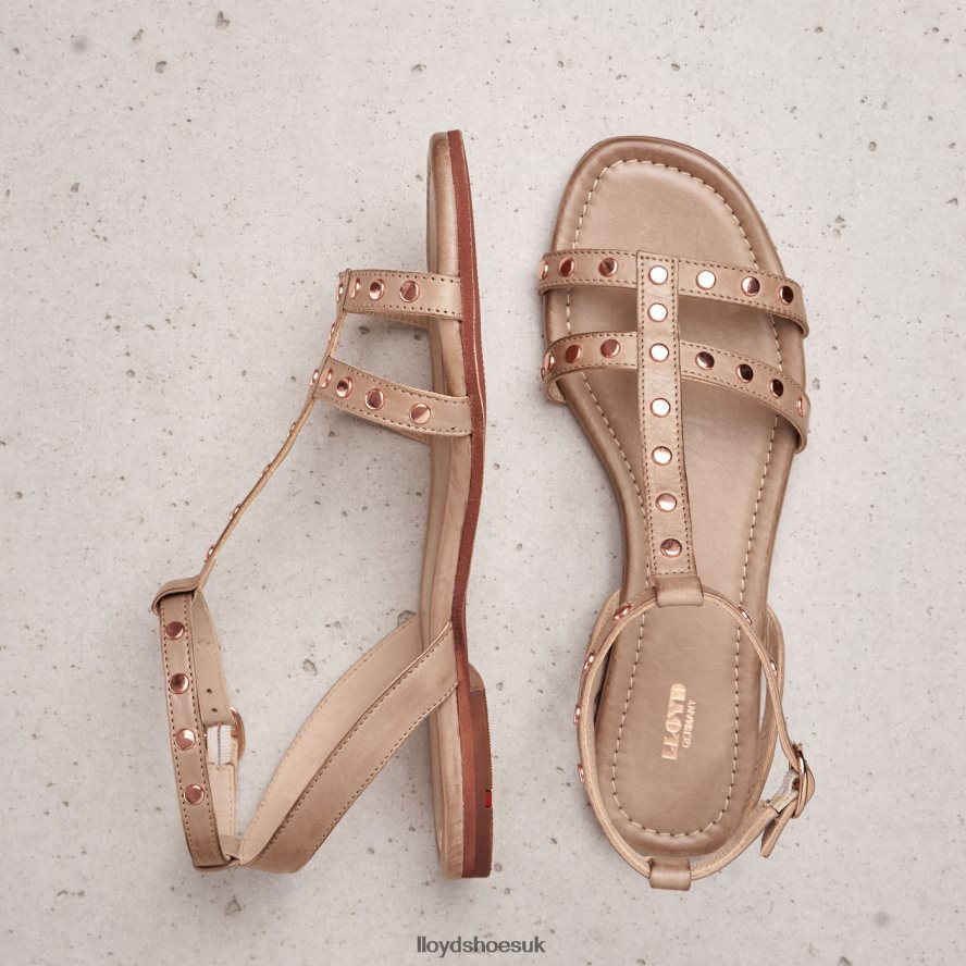 LLOYD Women LEATHER SANDALE H4BXXT1238 Shoes beige