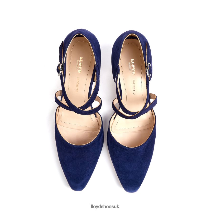 LLOYD Women SUEDE SANDALE H4BXXT1082 Shoes blue