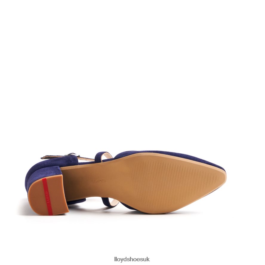 LLOYD Women SUEDE SANDALE H4BXXT1082 Shoes blue