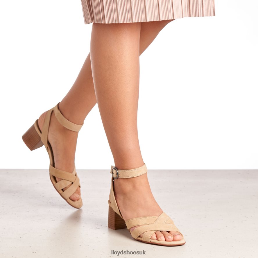 LLOYD Women SUEDE SANDALE H4BXXT1160 Shoes beige
