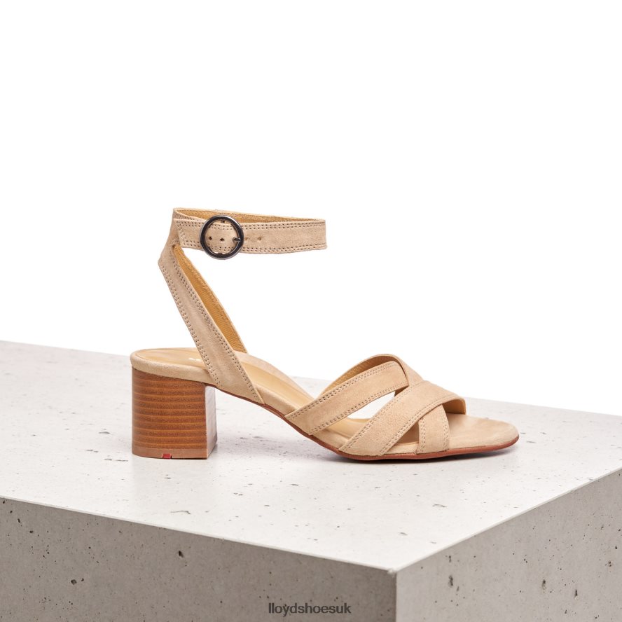 LLOYD Women SUEDE SANDALE H4BXXT1160 Shoes beige