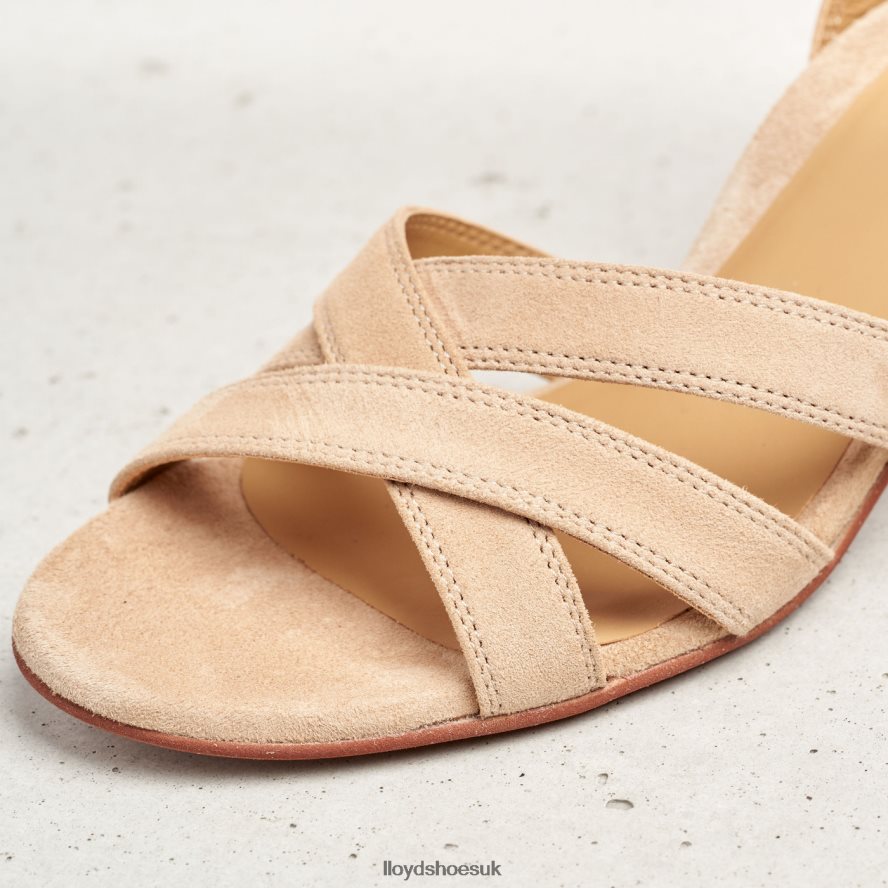 LLOYD Women SUEDE SANDALE H4BXXT1160 Shoes beige