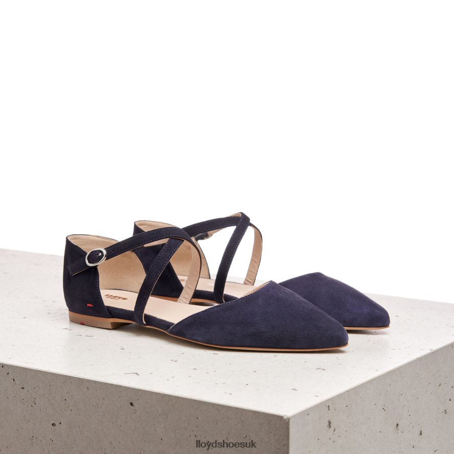 LLOYD Women SUEDE SANDALE H4BXXT1161 Shoes blue