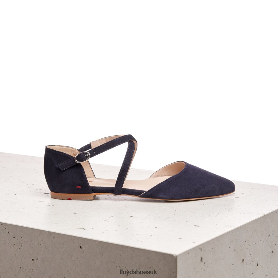 LLOYD Women SUEDE SANDALE H4BXXT1161 Shoes blue