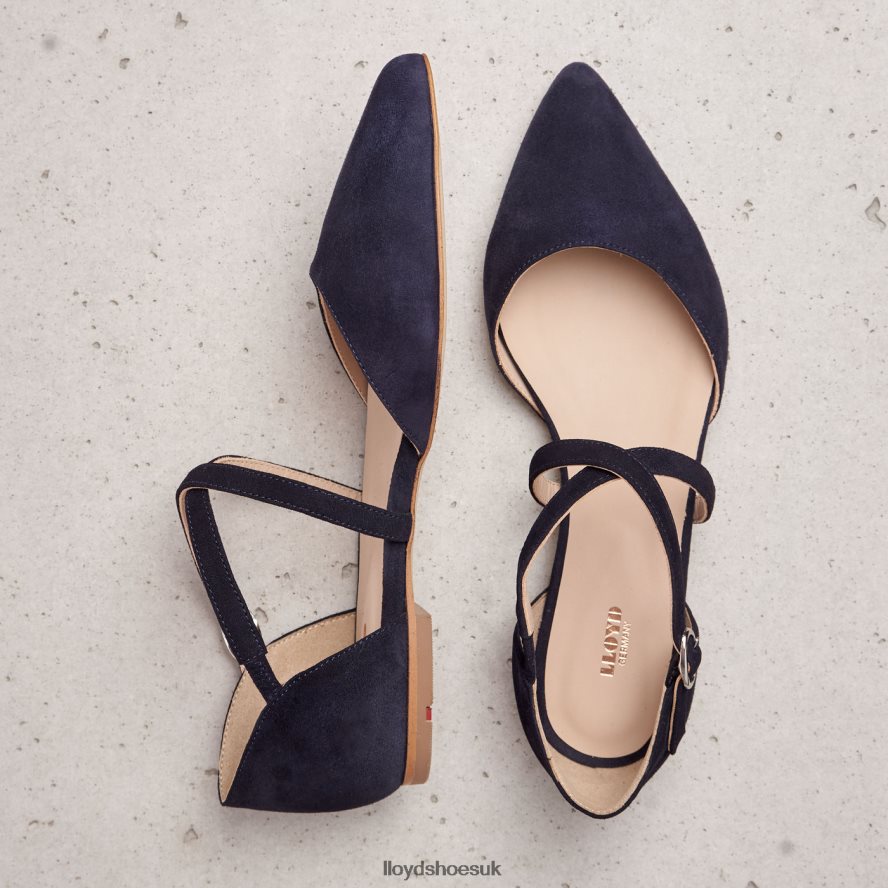 LLOYD Women SUEDE SANDALE H4BXXT1161 Shoes blue