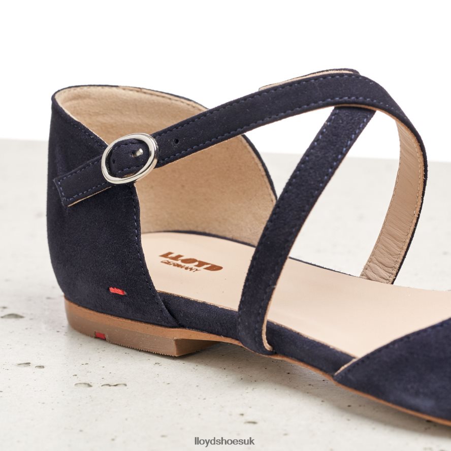 LLOYD Women SUEDE SANDALE H4BXXT1161 Shoes blue